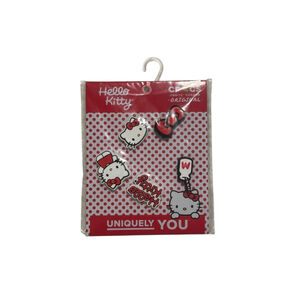 New Crocs Hello Kitty Jibbitz Charms - One Size - White/Red, Sanrio
